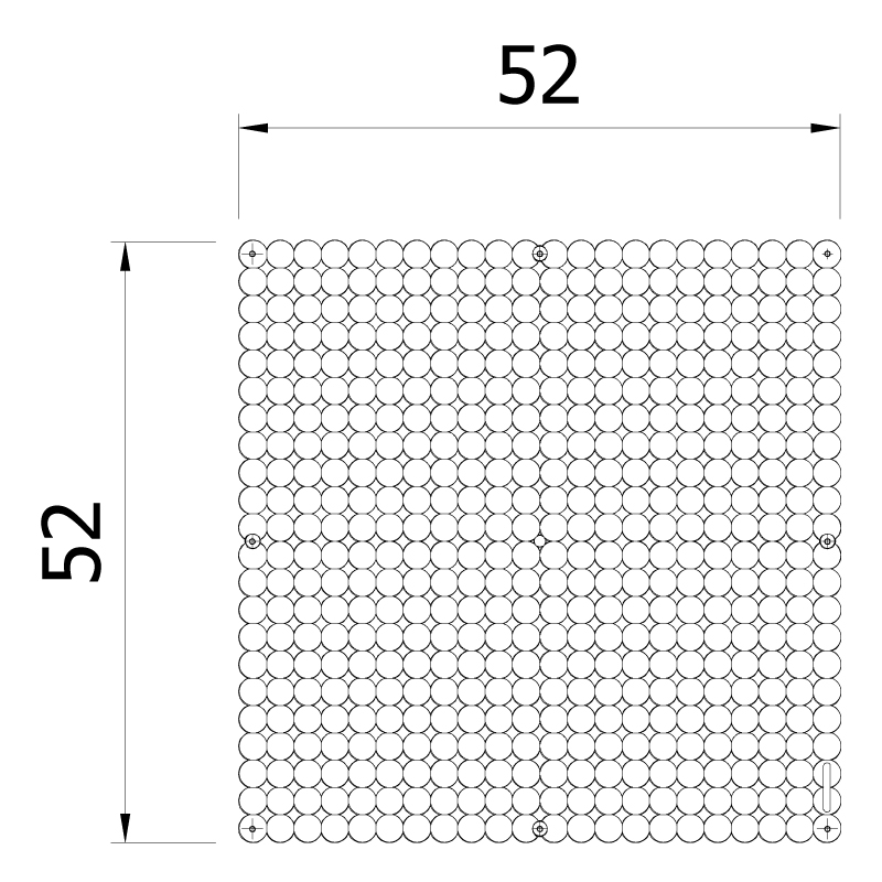 VedoNonVedo Timesquare big decorative element for furnishing and dividing rooms - transparent red 7